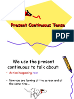 The Present Continuous Tense Grammar Drills Grammar Guides - 61322