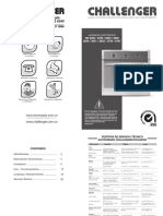 Manual de Instrucciones Horno Challenger HE 2485