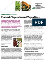Protein Vegetarian Nutrition PDF