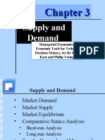 Supply and Demand: Managerial Economics: Economic Tools For Today's Decision Makers, 4/e by Paul Keat and Philip Young