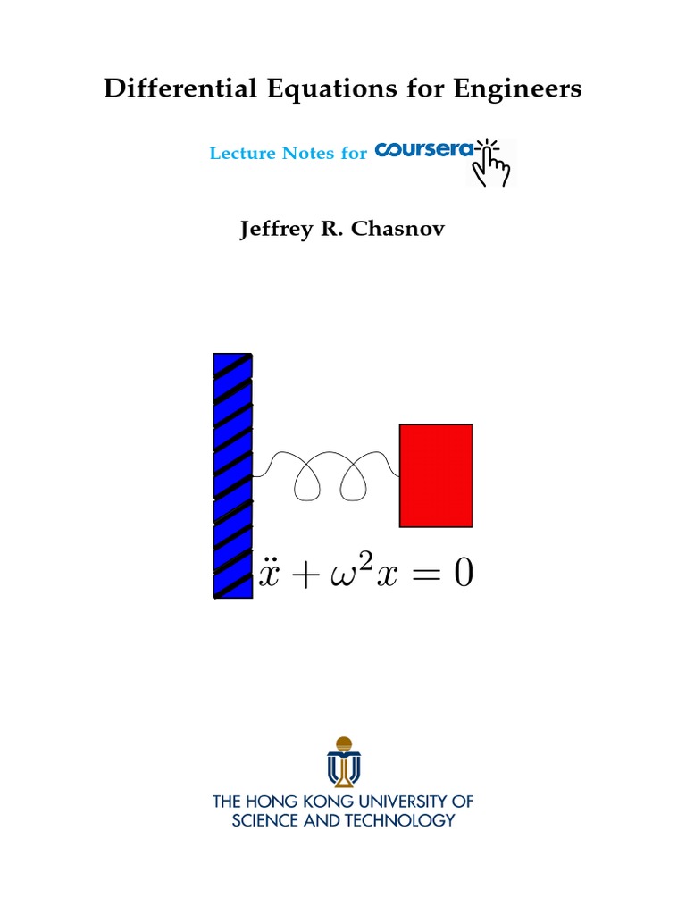 Differential Equations For Engineers PDF | PDF | Ordinary Differential ...