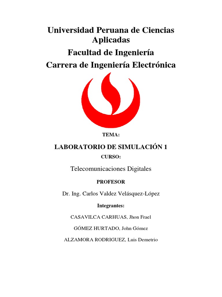 Informe LAB1 | PDF | Modulación | Protocolos de capa física