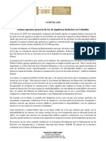 Comunicado - Aprobado Senado PL Tapabocas Inclusivos PDF
