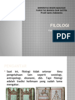 FILOLOGI SASTRA