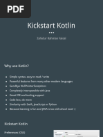 Kickstart Kotlin