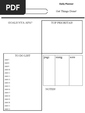 Daily Planner