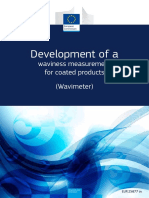Development of A Waviness Measurement For Coated Products