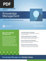 Knowledge Management Solution Guide PDF