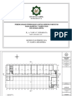 DED Peninggian Lantai Gedung Kampus I