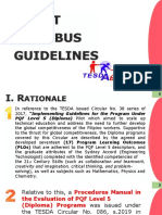 DRAFT - OMNIBUS GUIDELINES ON THE PACKAGING OF DIPLOMA 05VIII20 - PPT - EMY