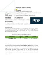 Particulate Matter in Ambient Air Monitoring Report Sample W3 Madaripur