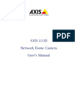 Axis 233 User's Manual