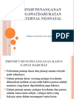 Prinsip Penanganan Kegawatdaruratan Maternal Neonatal