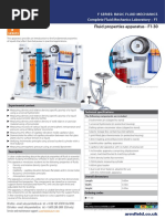 F1 - 30 Fluid Properties Apparatus - Datasheet