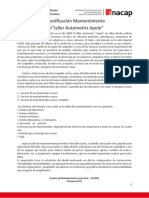 Caso "Planificación Mantenimiento Del Taller Automotriz Apolo"