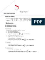 Purlins design report analysis