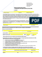 International Waiver Attestation Form