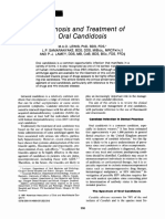 Diagnosis and Treatment of Oral Candidosis