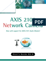 Download Axis 2100 Users Manual by GotoMyCamera SN4755059 doc pdf