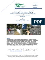 Evaluating Transportation Equity: A Practical Guide