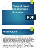 Peran Perawat Dalam Penanggulangan Bencana PDF