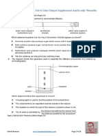 iGCSE Chemistry EQ P1 16s To 16m Unique Supplement Marks Only 96marks