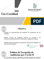 Actualización Utz Certified