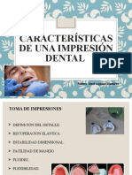 Características de Una Impresión Dental