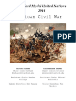 American Civil War: Stanford Model United Nations 2014 Conference 2014