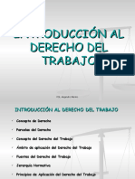 Introducción Al Derecho Del Trabajo