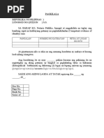 Release Waiver and Quitclaim - TAGALOG | PDF
