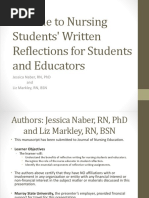 NMC Reflective Discussion Form Template | PDF