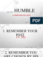 Be Humble (Sept1-2019)