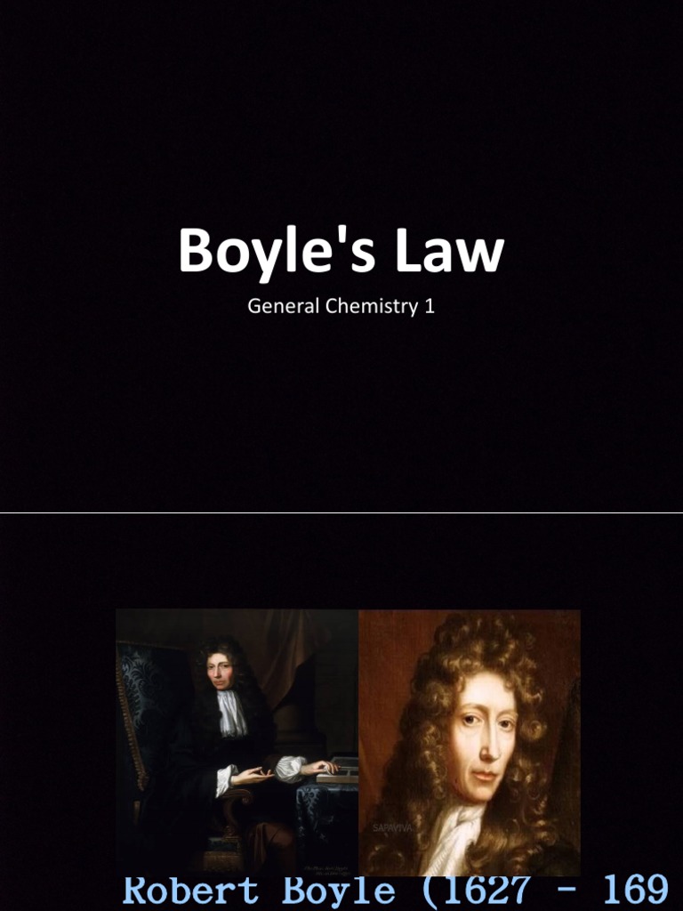 Boyle's Law Explained: P1V1=P2V2 | PDF