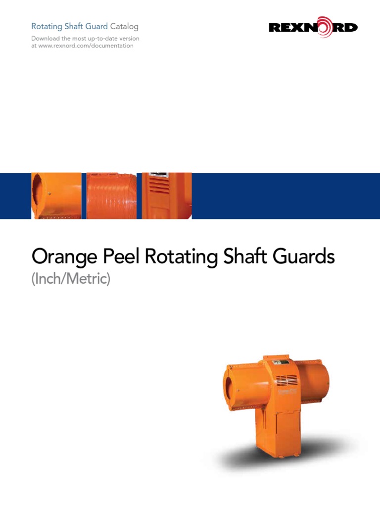 111 310 Falk Orange Peel Coupling Guards Catalog PDF Safety Manufactured Goods