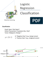 Logistic Regression for Classification