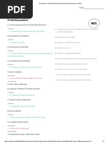 Test - Week 2 - Intellectual Revolutions That Defined Society - Quizlet