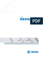Orona: Technical Catalogue