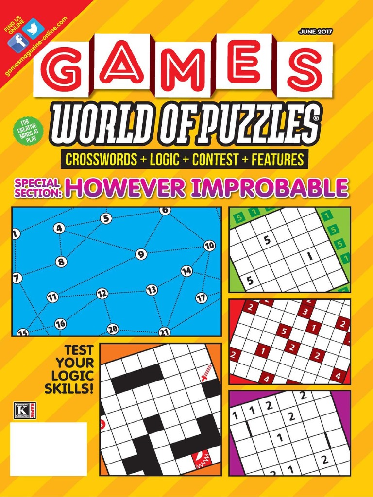 Games World of Puzzles June 2017 PDF Payments Service Industries