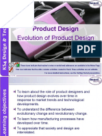 Evolution of Product Design