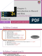 CHE135 - Ch1 Intro To Hazard - MII - L1.1