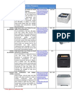 WaveNet Server Compatible Printers