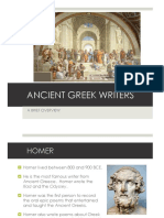 Ancient Greek Writers