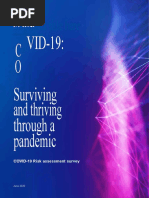 C O VID-19: Surviving and Thriving Through A Pandemic: Slipsheet Title Here