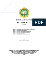 Bahan Ajar Mandiri Praktek Kayu 2 SKS PDF