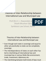 Theories of Inter-Relationship Between