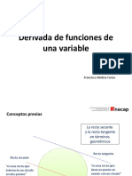 Derivadas funciones variable