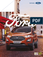 Brochure Ford Ecosport 2020 PDF