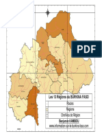 Les 13 Regions Du Burkina Faso