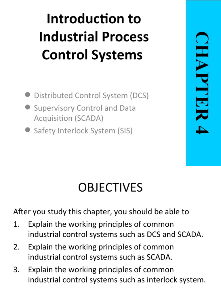 Intro To Industrial Process Control Systems PDF Scada Input/Output